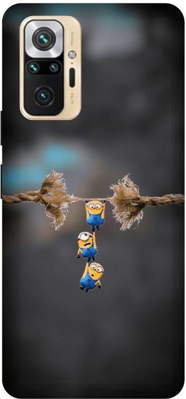 GRAFIQE Back Cover for REDMI Note 10 Pro M2101K6P MINIONS, FUNNYMINIONS, COMIC, MOVIE, CARTOON  (Multicolor, Shock Proof, Pack of: 1)
