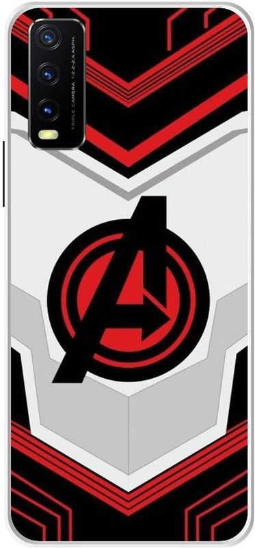 VS PRINT LINK Back Cover for VIVO Y20T \ V2129 \ A letter,A name A word , Printed Back Cover  (Red, Hard Case, Pack of: 1)