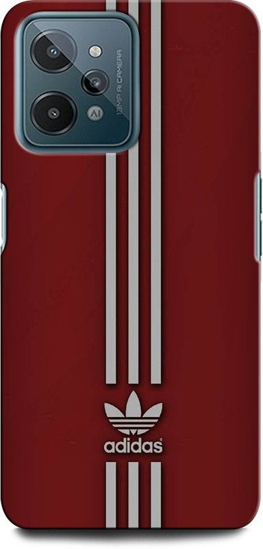 GRAFIQE Back Cover for Realme C31 ADIDAS, BRAND, ADIDAS LOGO  (Multicolor, Shock Proof, Pack of: 1)
