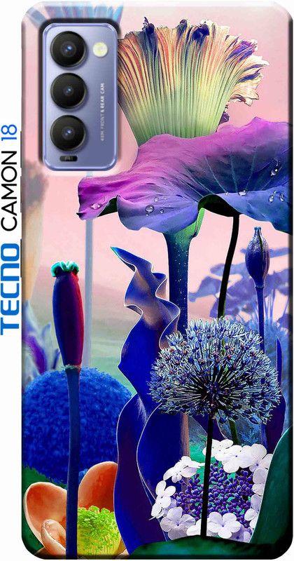 Rockerspot Back Cover for Tecno Camon 18 2799  (Multicolor, Grip Case, Silicon, Pack of: 1)