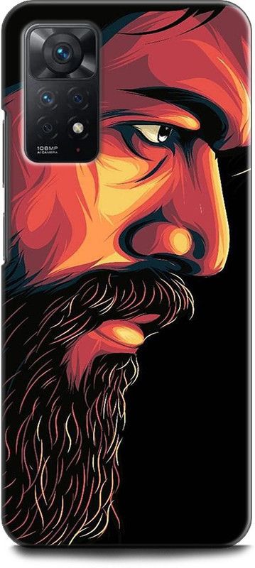 WallCraft Back Cover for REDMI Note 11 Pro Plus 5G KGF, ROCKY BHAI, YASH, NAVEEN KUMAR GOWDA  (Multicolor, Dual Protection, Pack of: 1)