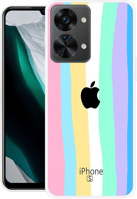 SHIVAAY Back Cover for OnePlus Nord 2T 5G  (Multicolor, Dual Protection, Silicon, Pack of: 1)