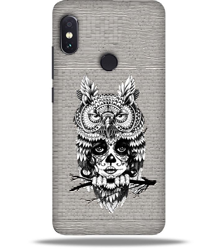 LETAPS Back Cover for Mi Redmi Note 5 Pro  (Grey, Black, Hard Case)