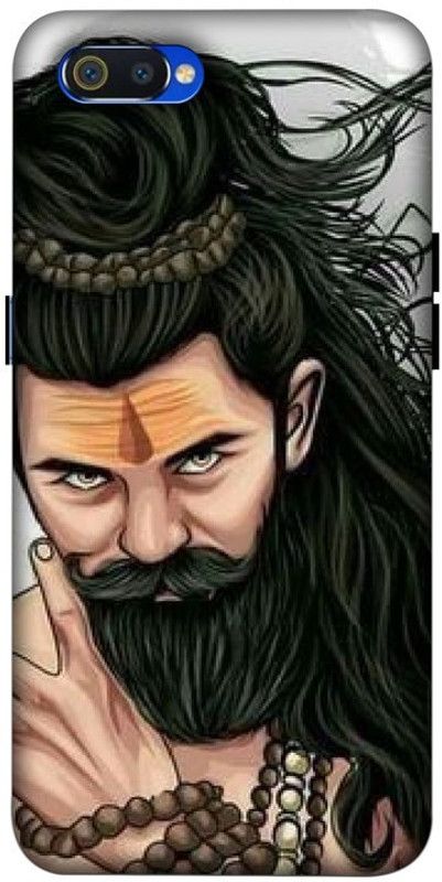 LUCKY MOBI.COM Back Cover for Realme C2 ( MAHASHIV GOD) PRINTED BACK COVER  (Multicolor, Hard Case, Pack of: 1)