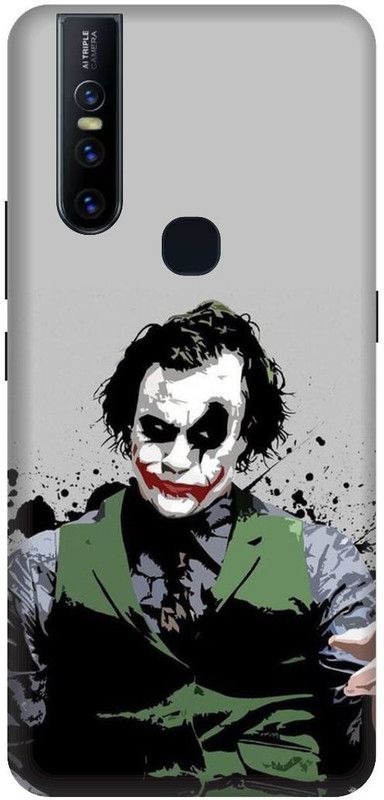SSMORYA Back Cover for Vivo V15 (Joker) Printed Back Cover  (Multicolor, Shock Proof, Pack of: 1)