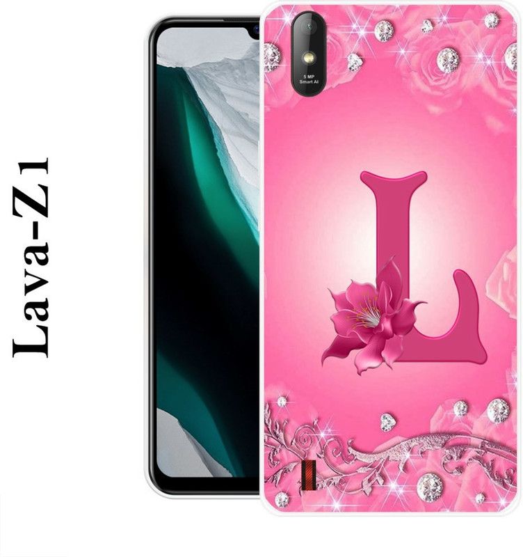 PALWALE BALAJI Back Cover for Lava Z1  (Pink, Silicon)