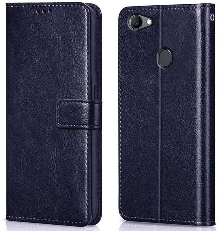 WOW Imagine Flip Cover for OPPO F7  (Blue, Magnetic Case, Pack of: 1)