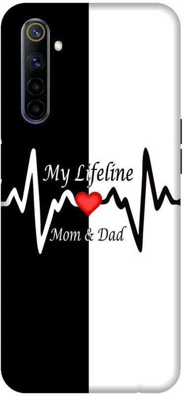 URCHIN Back Cover for Realme 6 pro mom dad, Mom Dad, Mom And Dad, Love, Lifeline, Love, Parents  (Multicolor, Shock Proof, Pack of: 1)