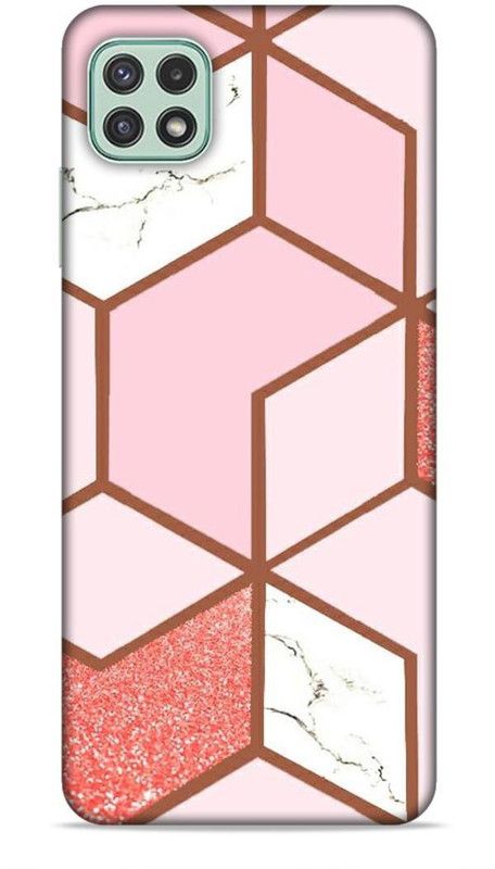 Samsidhi Back Cover for Samsung Galaxy A22 5G  (Pink, Beige)