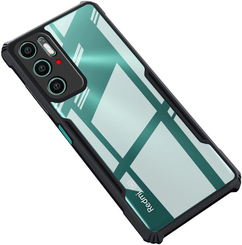 SEVEN7STAR Back Cover for Poco M3 Pro  (Black, Dual Protection, Pack of: 1)