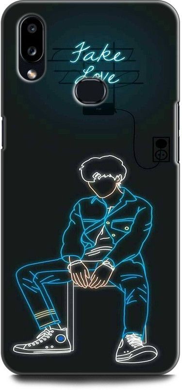 Afterglow Back Cover for SAMSUNG Galaxy A10s BOY, BAD BOY, FACK LOVE,  (Multicolor, Shock Proof)