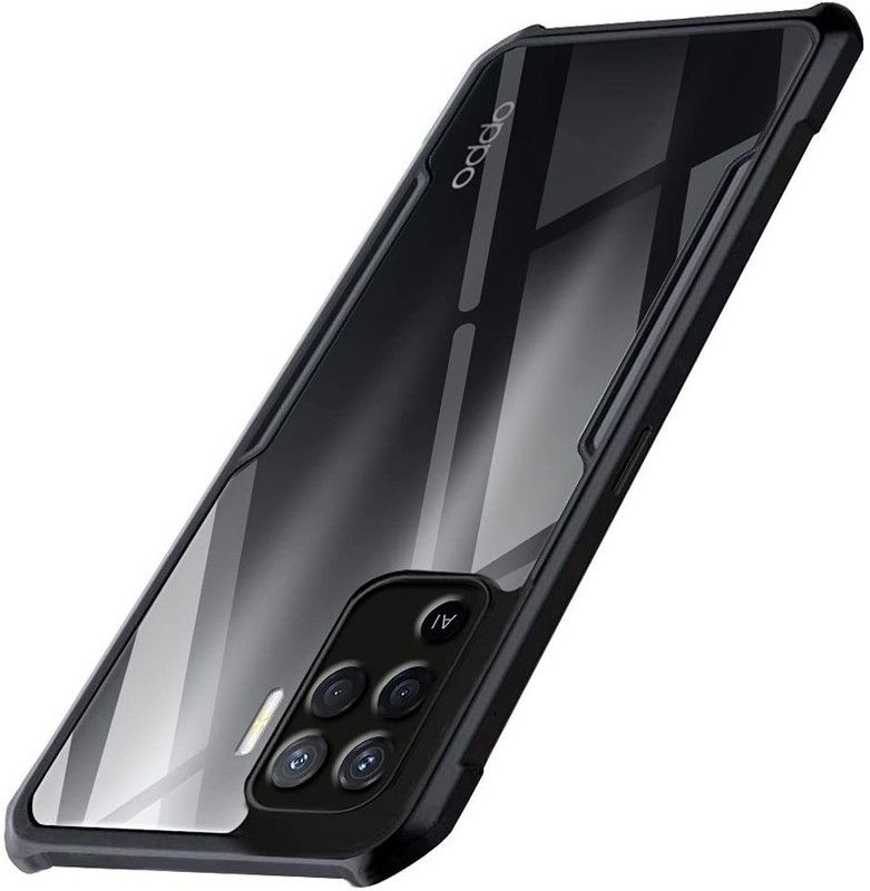 CASETON Back Cover for Oppo F19 Pro  (Black, Pack of: 1)