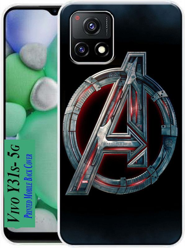 HEXAcase Back Cover for Vivo Y31s (5G)  (Multicolor, Dual Protection, Silicon)
