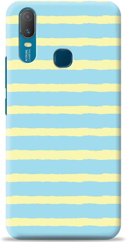 Crafter Back Cover for Vivo Y11  (Blue, Shock Proof, Pack of: 1)