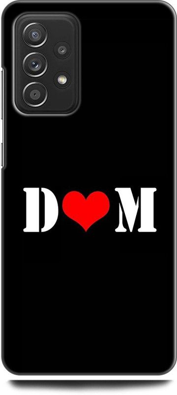 Afterglow Back Cover for SAMSUNG Galaxy A52  (Black, Shock Proof)