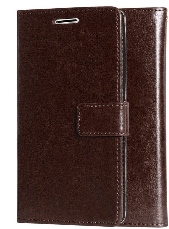 SmartBuyShop Flip Cover for Samsung Galaxy A2 Core  (Brown)