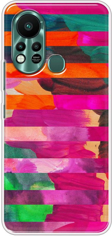 Casemaker Back Cover for Infinix Hot 11S  (Multicolor, Grip Case, Silicon)