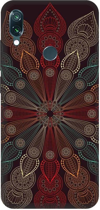 URCHIN Back Cover for Redmi Y3Abstrect, Pattern, Colour, Solid, Black, Cool  (Multicolor, Shock Proof, Pack of: 1)