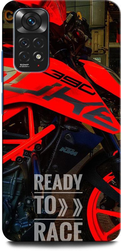 ORBIQE Back Cover for Redmi Note 11s BIKE, DUKE, DUKEBIKELOVER, SUPERBIKE, RAIDER  (Multicolor, Hard Case, Pack of: 1)