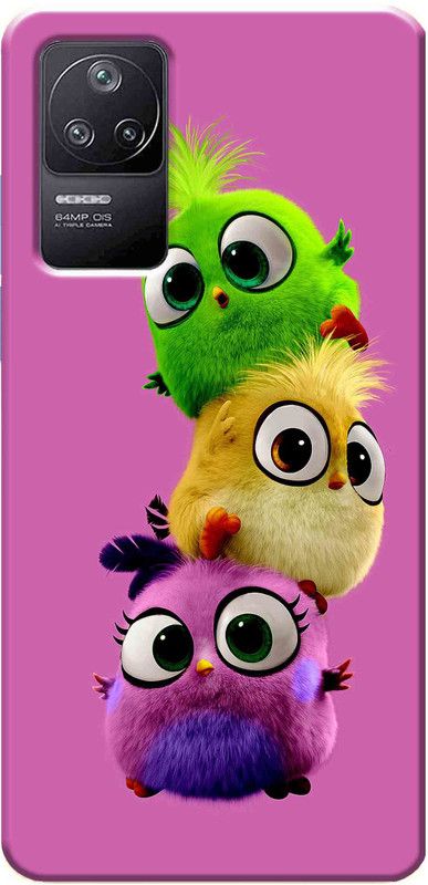 StroFit Back Cover for Poco F4 5G 2825  (Multicolor, Anti-radiation, Silicon, Pack of: 1)