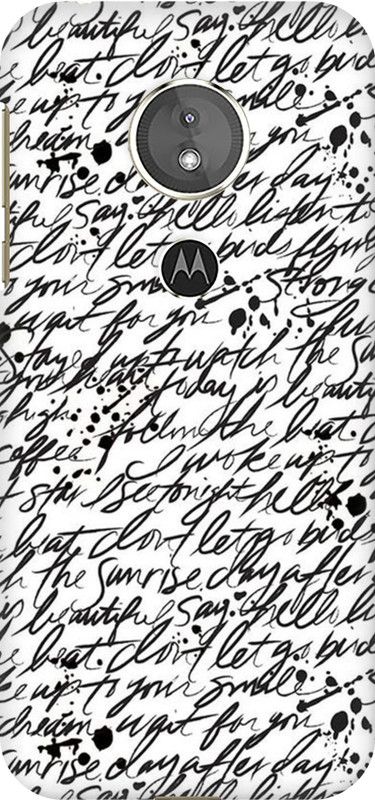 Flipkart SmartBuy Back Cover for Motorola Moto G6 Play  (Multicolor, Hard Case, Pack of: 1)