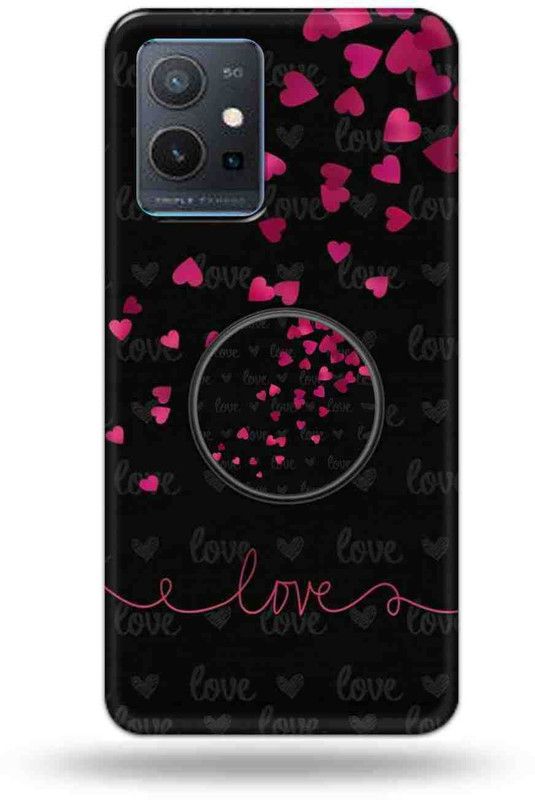 NDCOM Back Cover for Vivo Y75 5G  (Multicolor, Cases with Holder, Pack of: 1)
