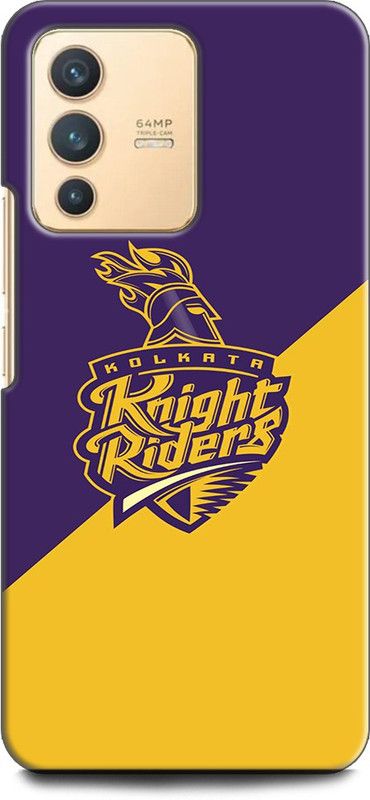 KEYCENT Back Cover for Vivo V23 Pro 5G, V2132 IPL, KOLKATA KNIGHT RIDERS, SPORTS, JERSEY, CRICKET  (Multicolor, Shock Proof, Pack of: 1)