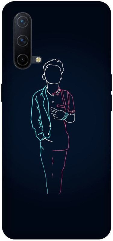 Bluvver Back Cover for OnePlus Nord CE 5G, OnePlus Nord CE, Printed Cool,Black Drawing Back Cover  (Multicolor, Hard Case)