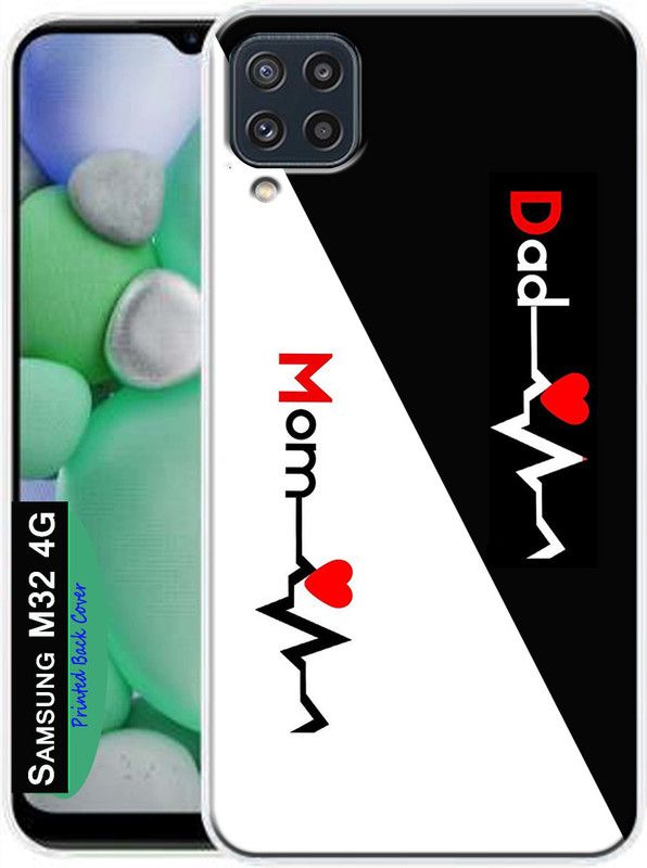 CUTECASE Back Cover for Samsung Galaxy M32 4G, Samsung M114  (Multicolor, Dual Protection, Silicon, Pack of: 1)