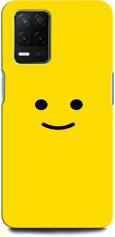 ORBIQE Back Cover for Realme 9 5G SE MINIFIF FACE, FUNNY, CUTE, HAPPY, YELLOW  (Multicolor, Hard Case, Pack of: 1)