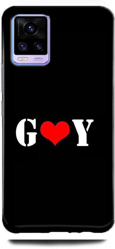 Afterglow Back Cover for Vivo V20 G Y, G LOVES Y, NAME, LETTER, ALPHABET, GY LOVE, HART  (Multicolor, Shock Proof, Pack of: 1)