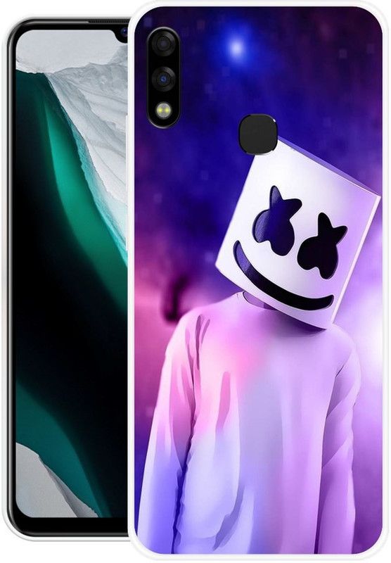SHIVAAY Back Cover for Infinix Hot 7  (Multicolor, Dual Protection, Silicon)
