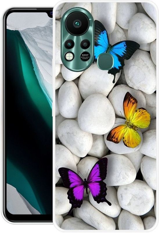 vaidik Back Cover for Infinix Hot 11s  (Multicolor, Dual Protection, Silicon, Pack of: 1)