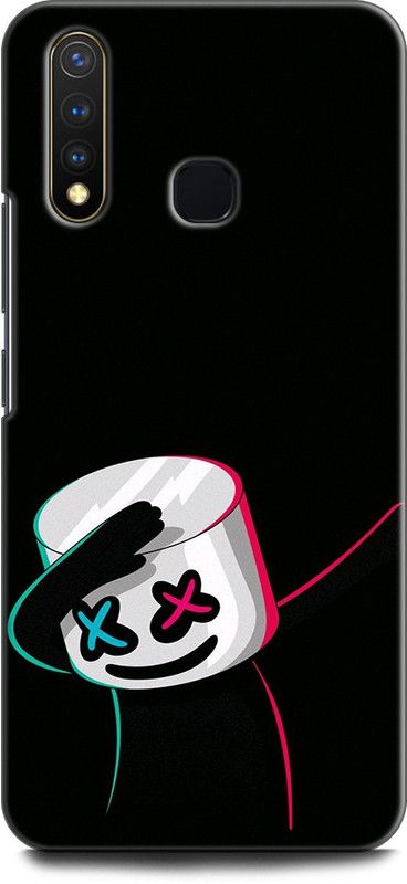 KEYCENT Back Cover for Vivo Y19, Vivo 1915 MARSHMELLO, DJ, EDM, MUSIC, SMILEY, FUNNY  (Multicolor)