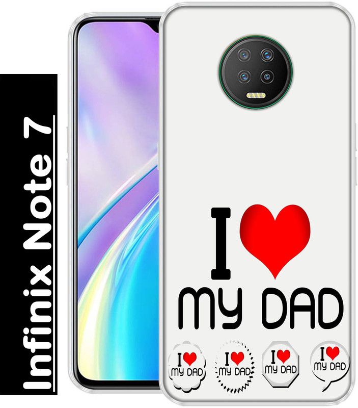 BAGRA Back Cover for Infinix Note 7  (Multicolor, Grip Case, Silicon, Pack of: 1)