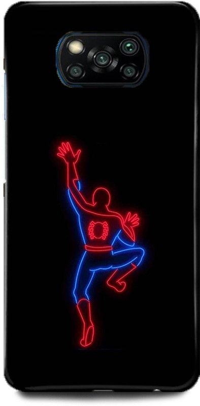 Ignite Back Cover for POCO X3  (Black, Hard Case, Pack of: 1)