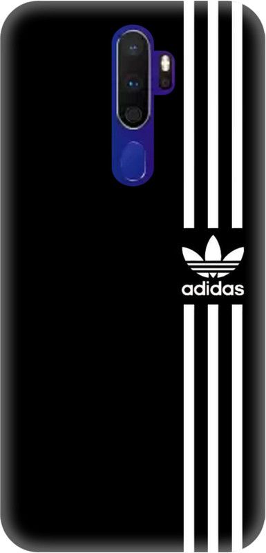 Smutty Back Cover for Oppo A9 2020, CPH1937, CPH1939, CPH1941 - Adidas Logo Print  (Multicolor, Hard Case, Pack of: 1)