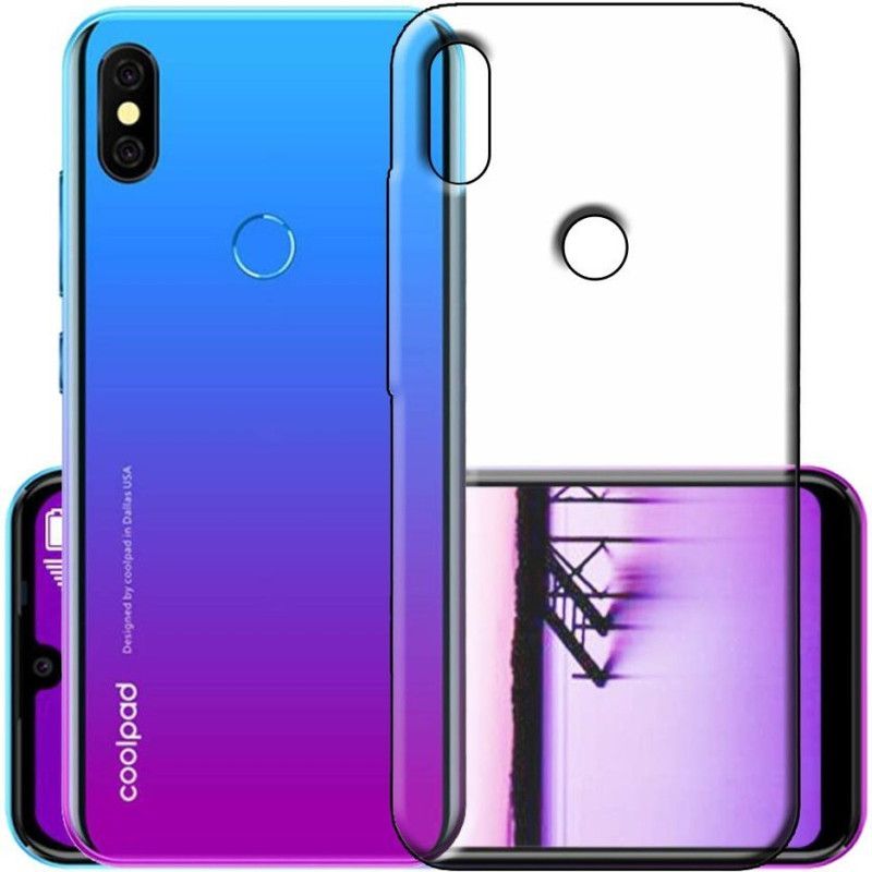 BHRCHR Back Cover for Coolpad Cool 3  (Transparent, Dual Protection, Pack of: 1)