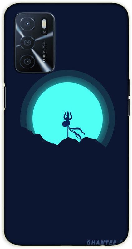 iprinto Back Cover for Oppo A53s 5G, Oppo A16 Lord Mahadev Mahakal Shiva Shiv Ji Back Cover  (Blue, Hard Case, Pack of: 1)