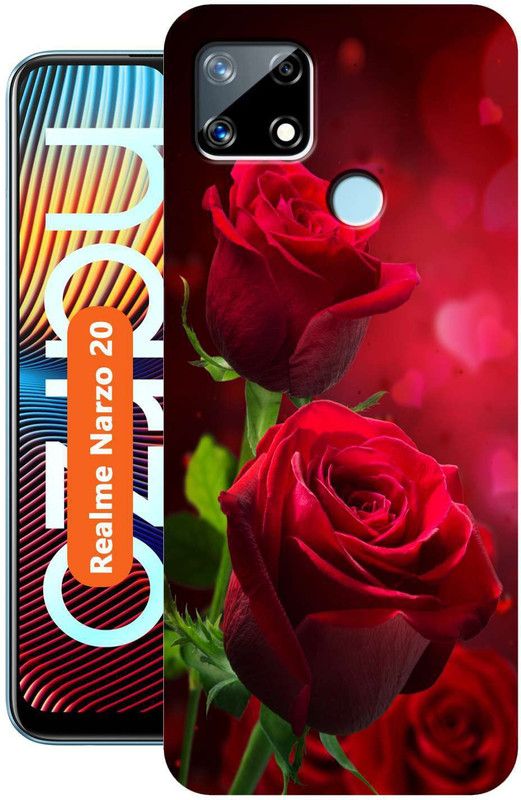 Rstyle Back Cover for Realme Narzo 20  (Multicolor, Dual Protection, Silicon)