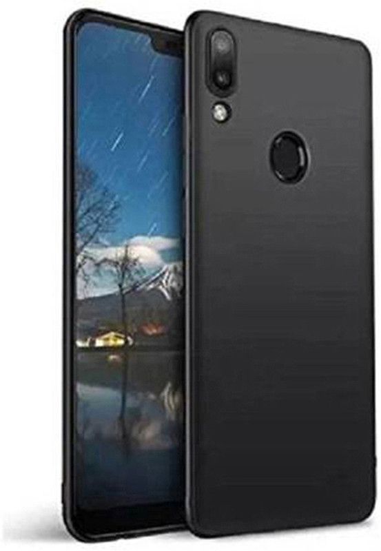 Stunny Back Cover for Vivo Y95, Y93, Y91  (Black, Grip Case, Pack of: 1)
