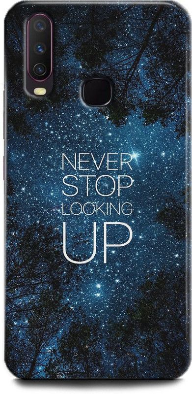 INDICRAFT Back Cover for Vivo Y15, Vivo 1901, space looking, Printed  (Multicolor, Shock Proof, Pack of: 1)