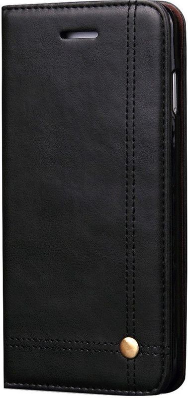 DOB Book Cover for Apple iPhone 6 Plus / iPhone 6s Plus (5.5 Inch)  (Black, Magnetic Case, Pack of: 1)