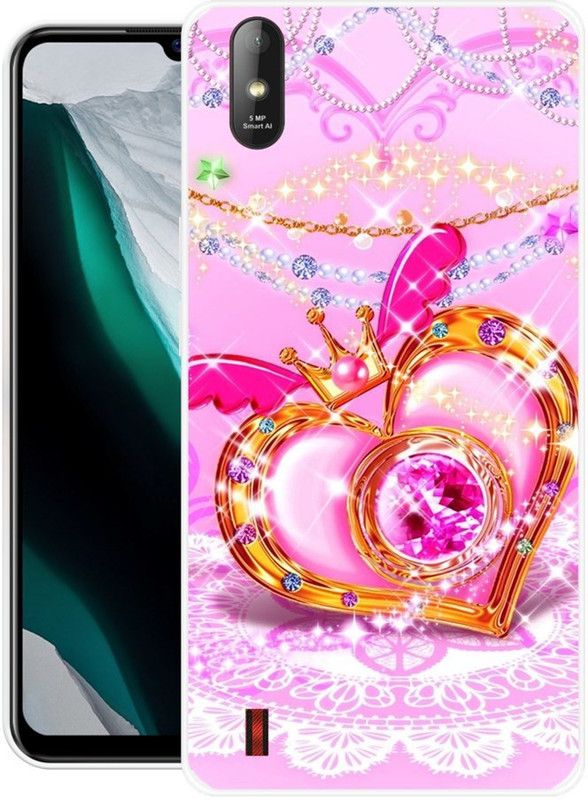 Sswastik Back Cover for Lava Z1  (Multicolor, Grip Case, Silicon)