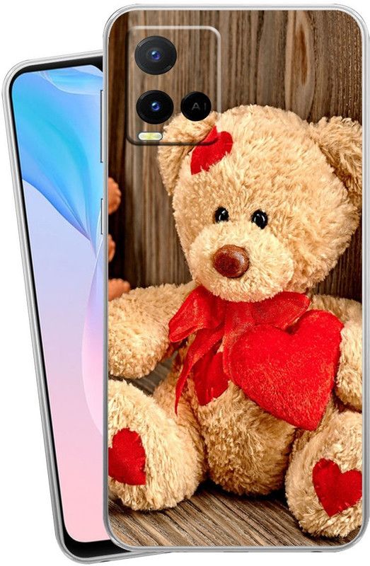 Selfless Back Cover for Vivo Y21A  (Multicolor, Dual Protection, Silicon, Pack of: 1)