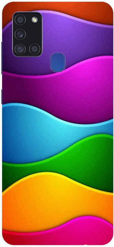 Artcase Back Cover for Samsung Galaxy A21s  (Multicolor, Dual Protection, Silicon, Pack of: 1)
