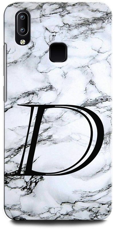 INTELLIZE Back Cover for Vivo V9 1723 D, D LETTER, D ALPHABET, DESIGN  (Multicolor, Hard Case)