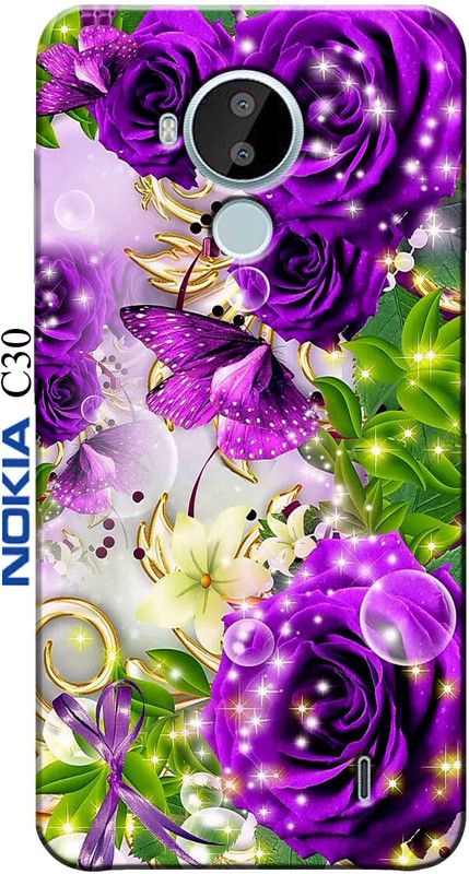RDcon Back Cover for Nokia C30 2788  (Multicolor, Flexible, Silicon, Pack of: 1)