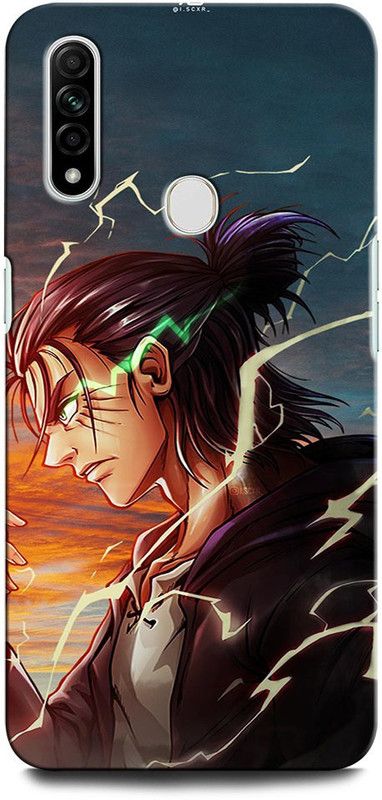 GRAFIQE Back Cover for OPPO A31 CPH2015 TOKYO GHOUL, KENEKI, ANIME, GHOUL, ATTACK ON TITAN  (Multicolor, Shock Proof, Pack of: 1)