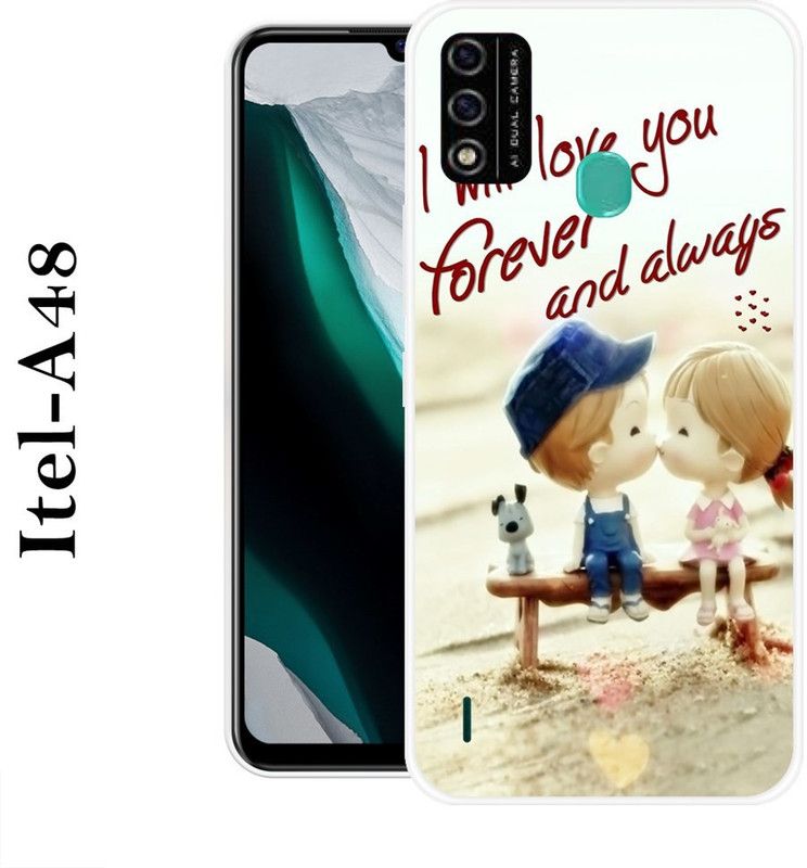 PALWALE BALAJI Back Cover for Itel A48  (Multicolor, Grip Case, Silicon)